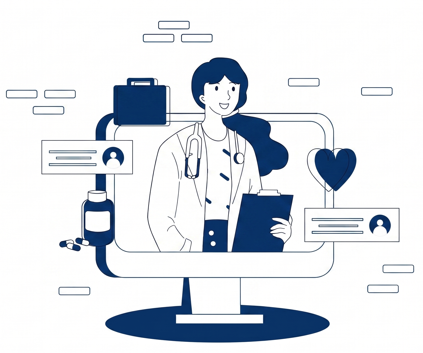 Clinic illustration